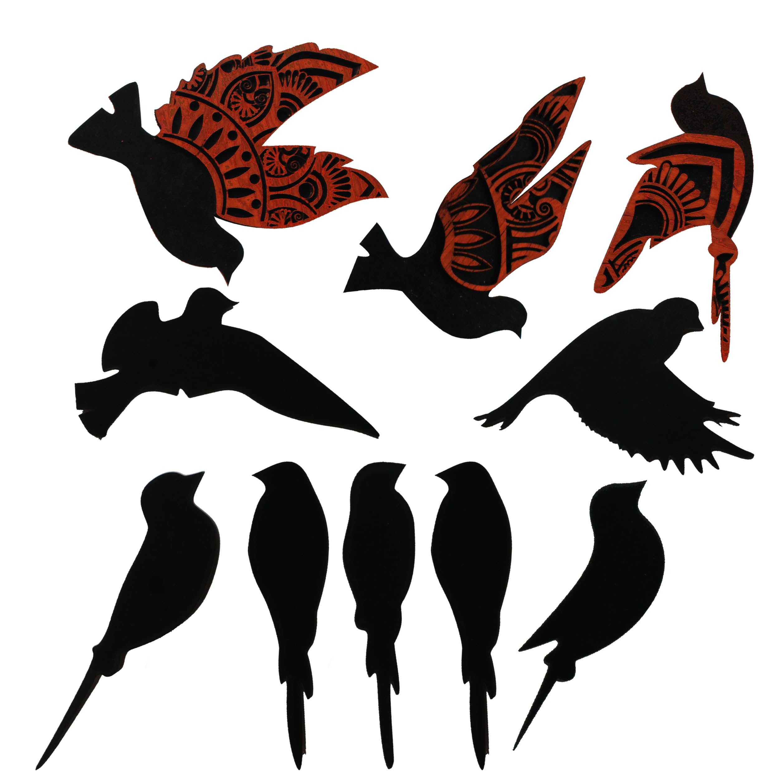 Vah- Kya Bat Hai !! Mandala Birds Wall Hanging For Home And Interior Decoration, Wooden Decor Items